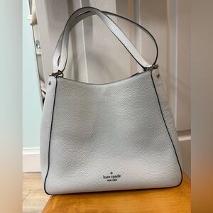 Kate Spade Light Gray Shoulder Bag